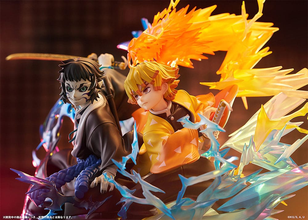 Demon Slayer - Kimetsu no Yaiba Zenitsu Agatsuma & Kaigaku - Figuuri (keräilyhahmo)