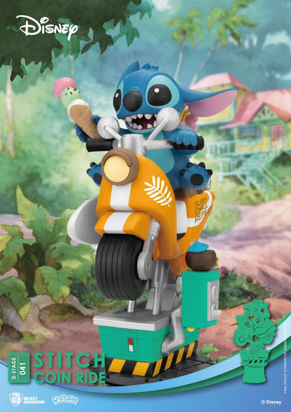 Lilo & Stitch - Stitch Coin Ride - Dioraama