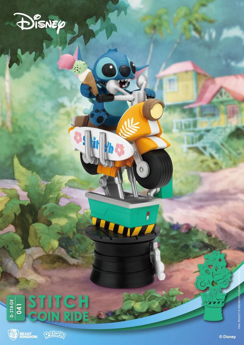Lilo & Stitch - Stitch Coin Ride - Dioraama
