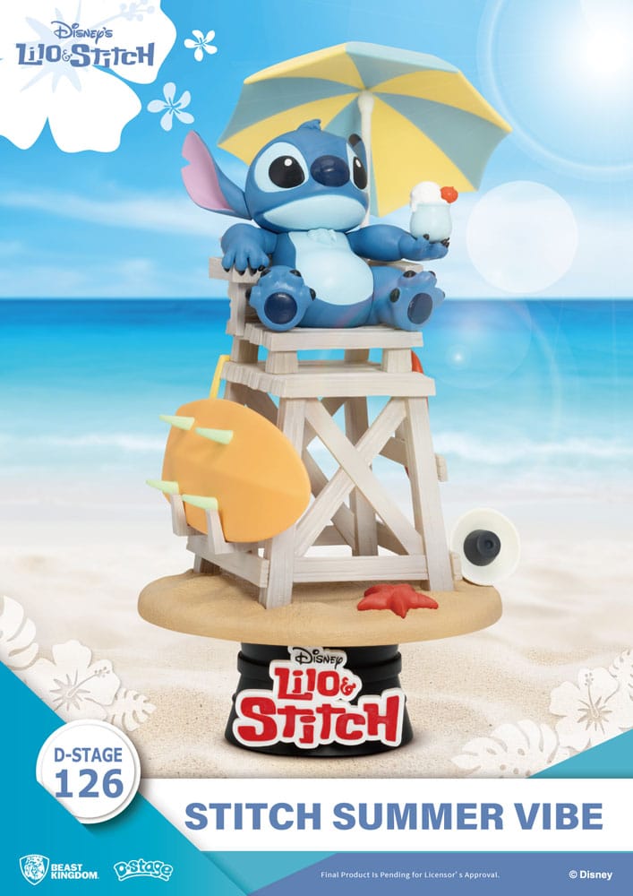 Lilo & Stitch - Stitch Summer Vibe - Dioraama