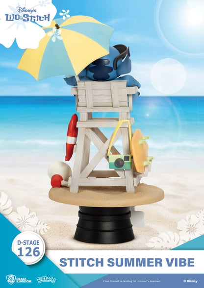 Lilo & Stitch - Stitch Summer Vibe - Dioraama