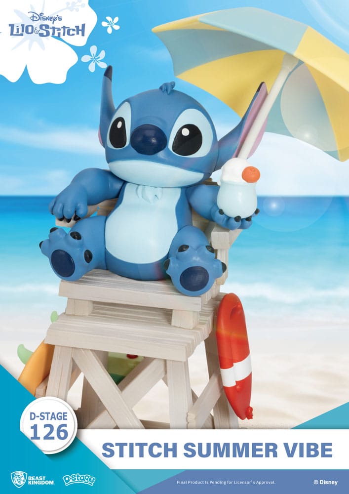 Lilo & Stitch - Stitch Summer Vibe - Dioraama