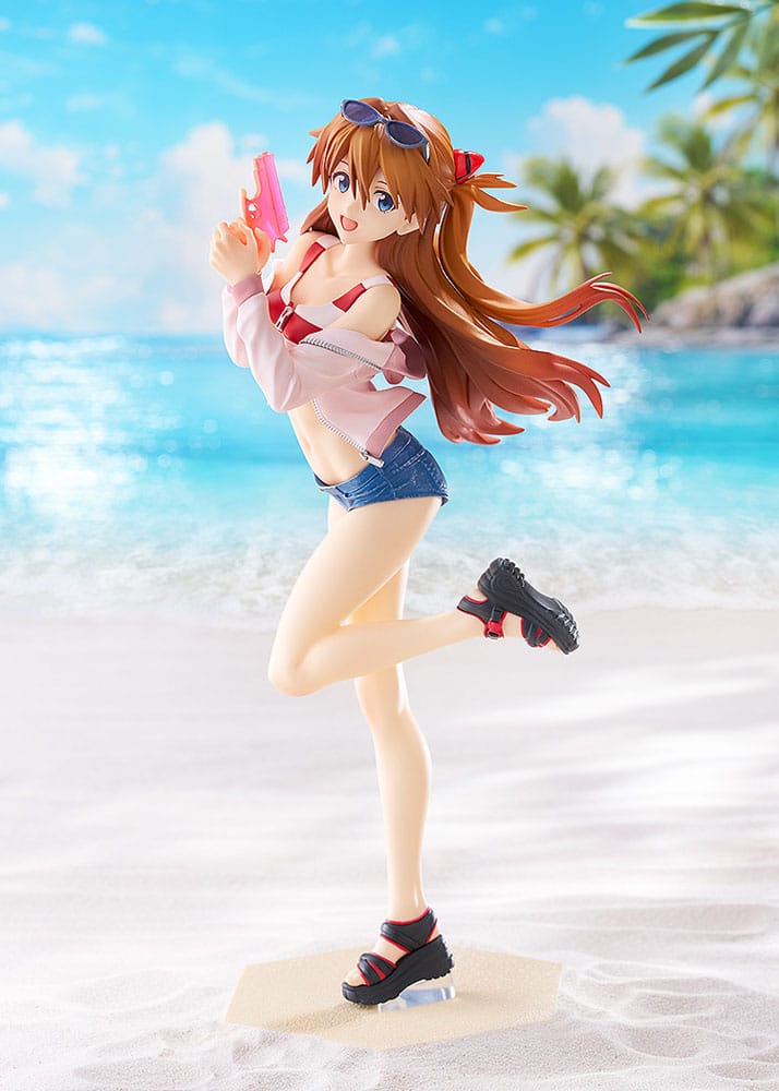 Neon Genesis Evangelion - Pop Up Parade Beach Queens: Asuka Shikinami Langley - Figuuri (keräilyhahmo)