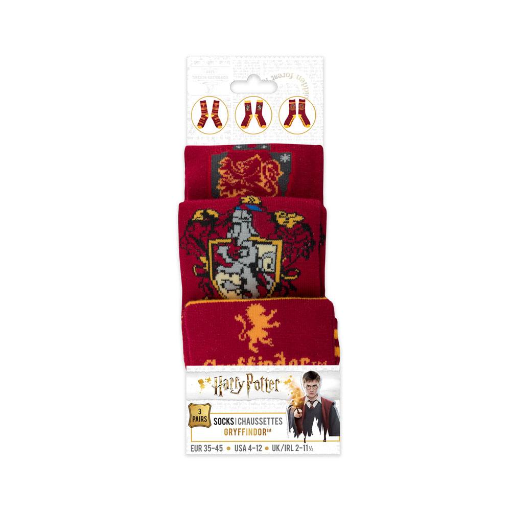 Harry Potter - Gryffindor - Sukat (3 kpl setti)