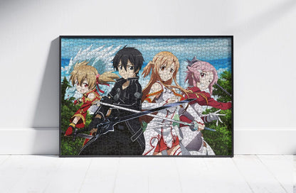 Sword Art Online - Characters - Palapeli