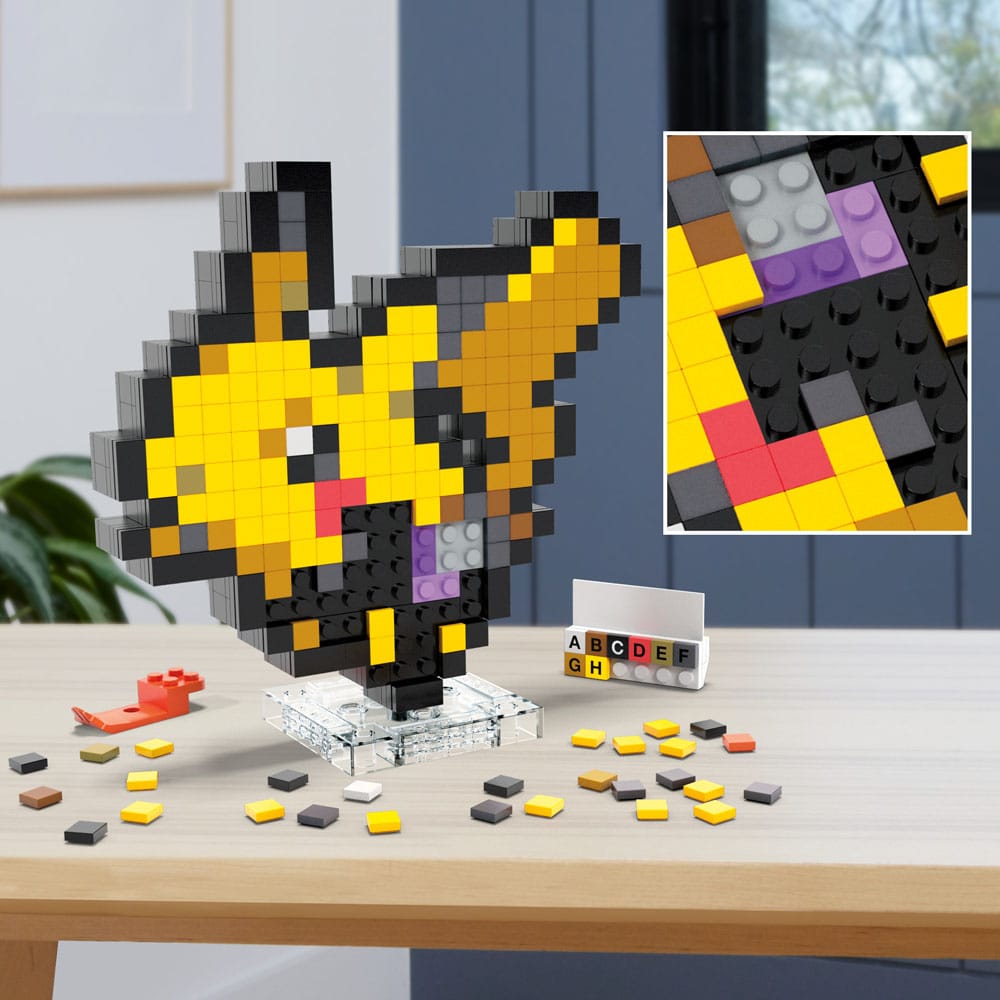 Pokémon - Pikachu Pixel Art - Mega Building Set (rakennussarja)