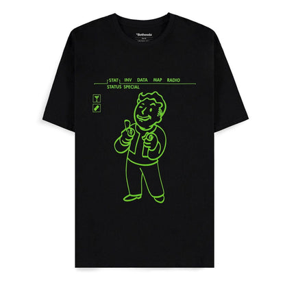 Fallout - Charisma +10 - T-paita (Glow-in-the-dark)
