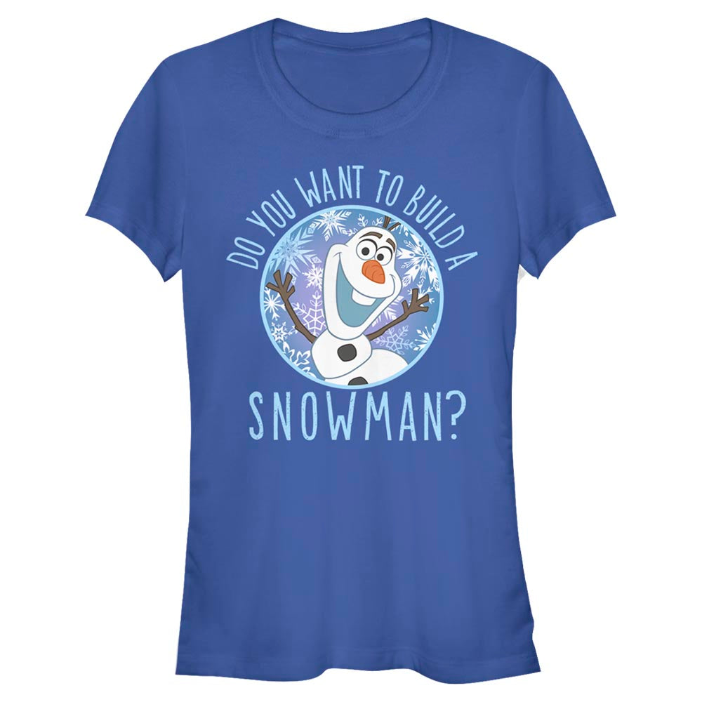 Frozen - Build a Snowman - Naisten T-paita