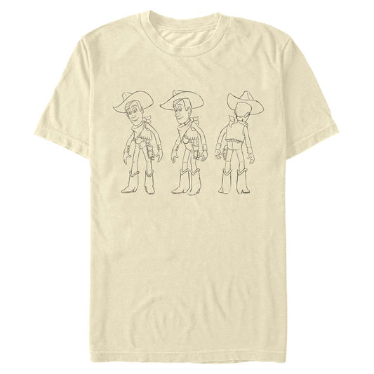 Toy Story - Woody Turnaround - T-paita
