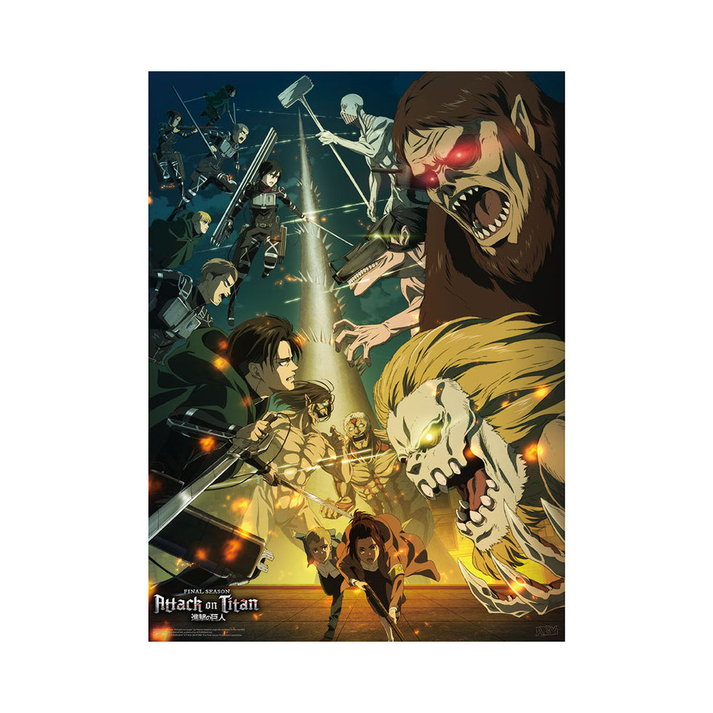 Attack on Titan - Season 4 - Julistesetti (2 kpl)