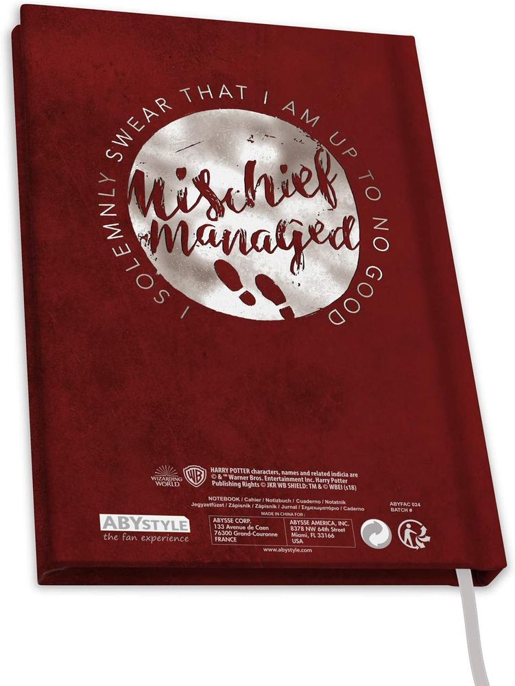 Harry Potter - Marauder's Map - Muistikirja