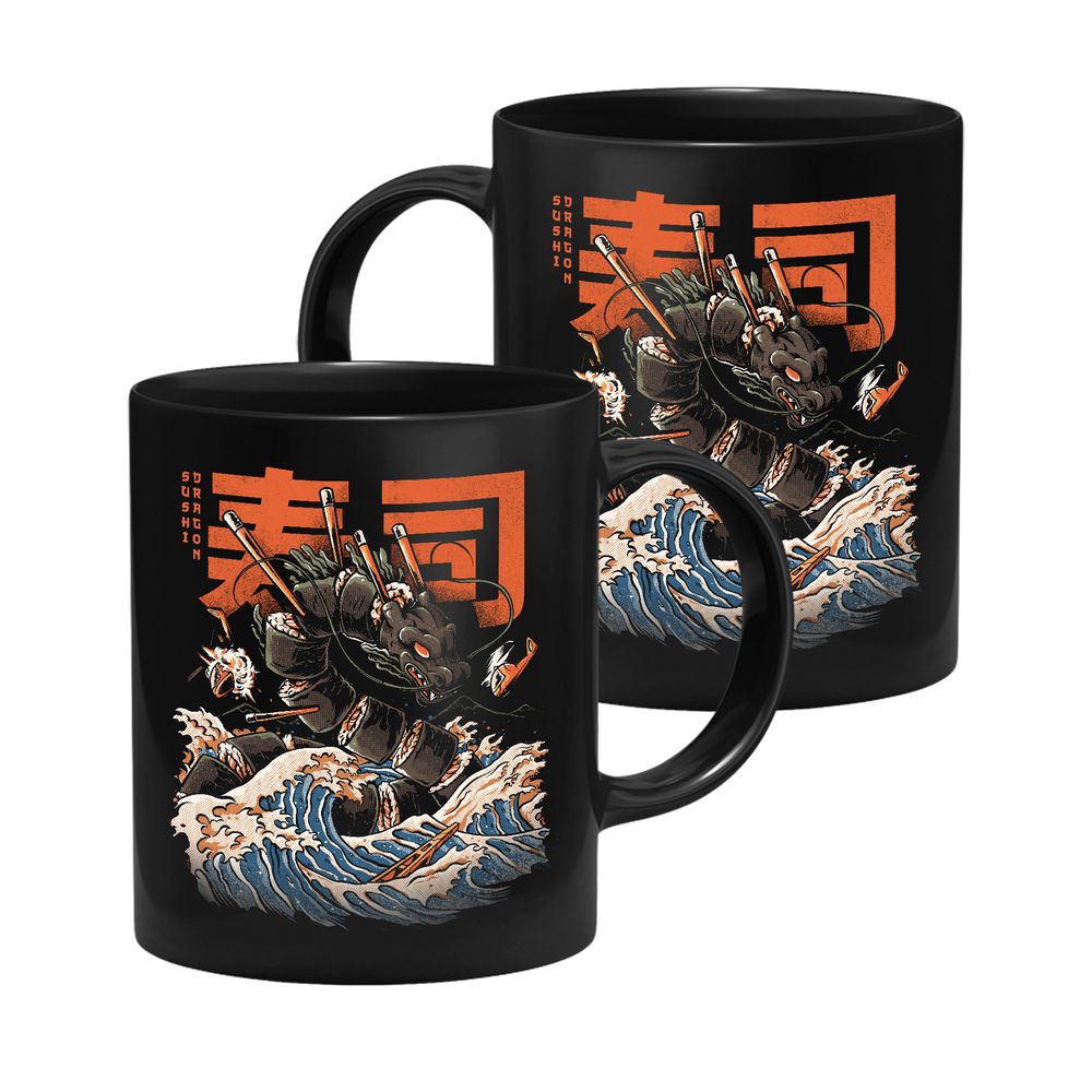 Ilustrata - Black Sushi Dragon - Muki