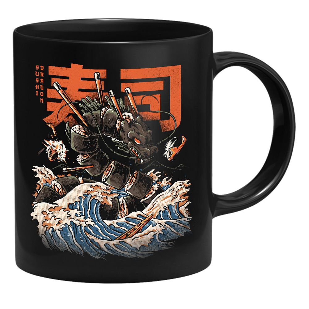 Ilustrata - Black Sushi Dragon - Muki