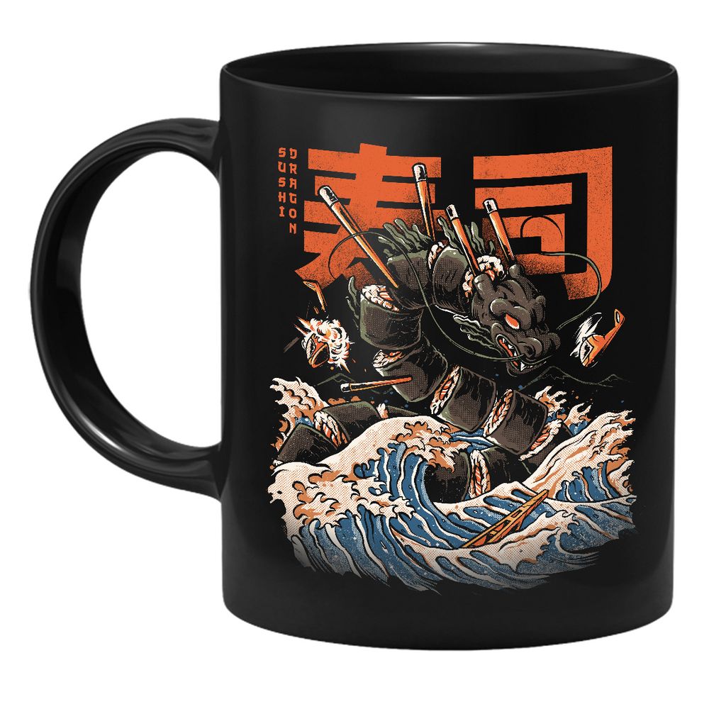 Ilustrata - Black Sushi Dragon - Muki