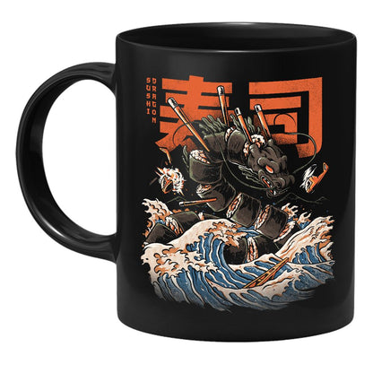 Ilustrata - Black Sushi Dragon - Muki