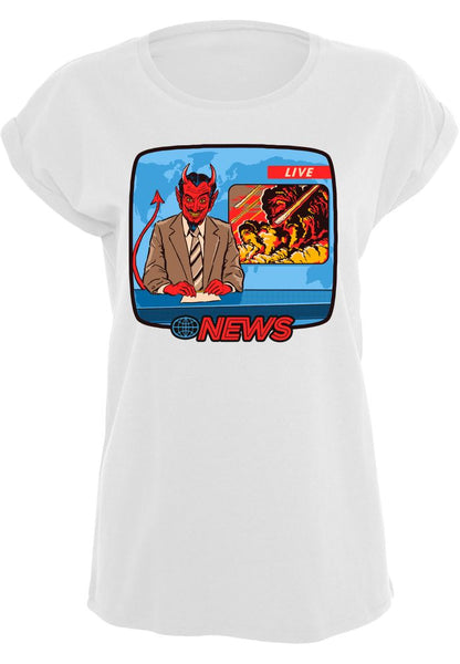 Steven Rhodes - Breaking News - Naisten T-paita