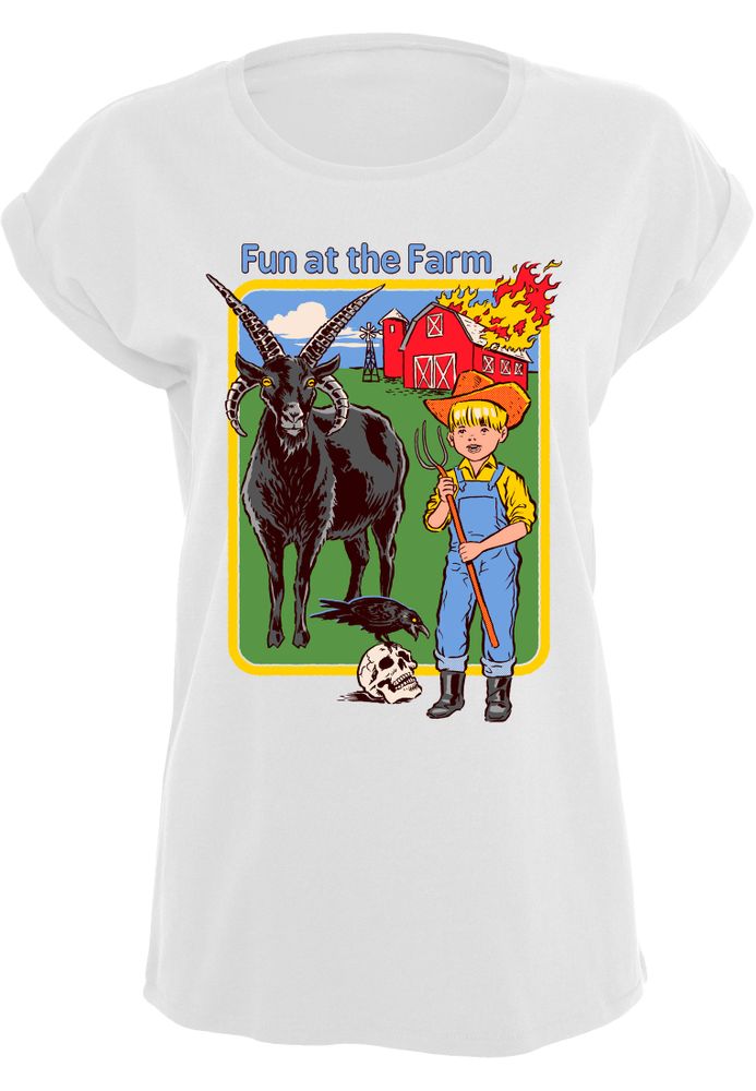 Steven Rhodes - Fun at the Farm - Naisten T-paita