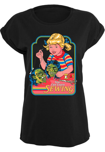 Steven Rhodes - You Can Learn Sewing - Naisten T-paita