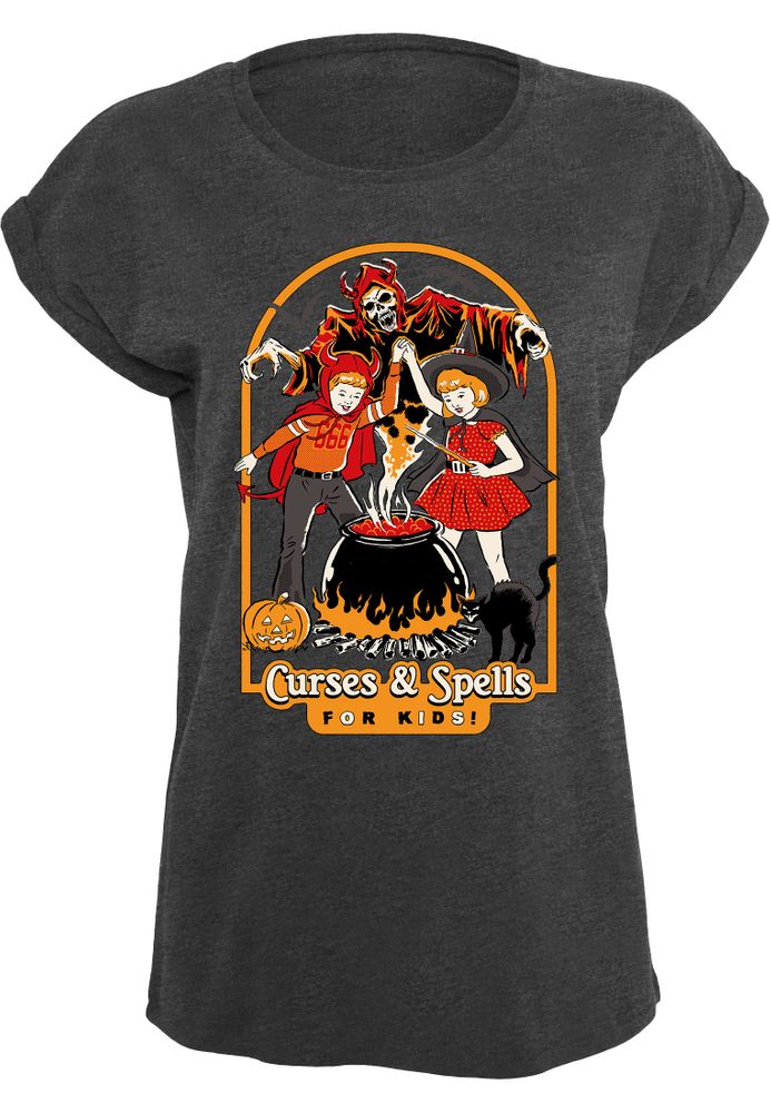 Steven Rhodes - Curses & Spells - Naisten T-paita